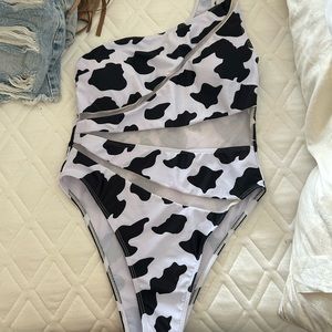 Cute cow bathing suit